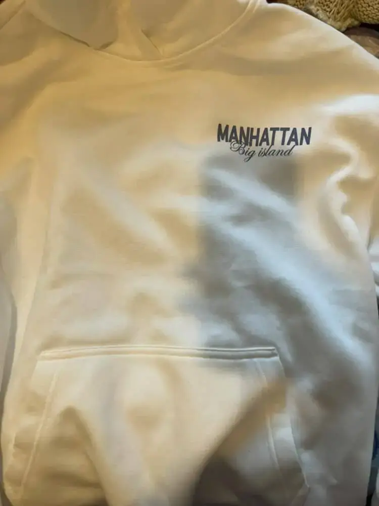 Polerón blanco Manhattan - 2