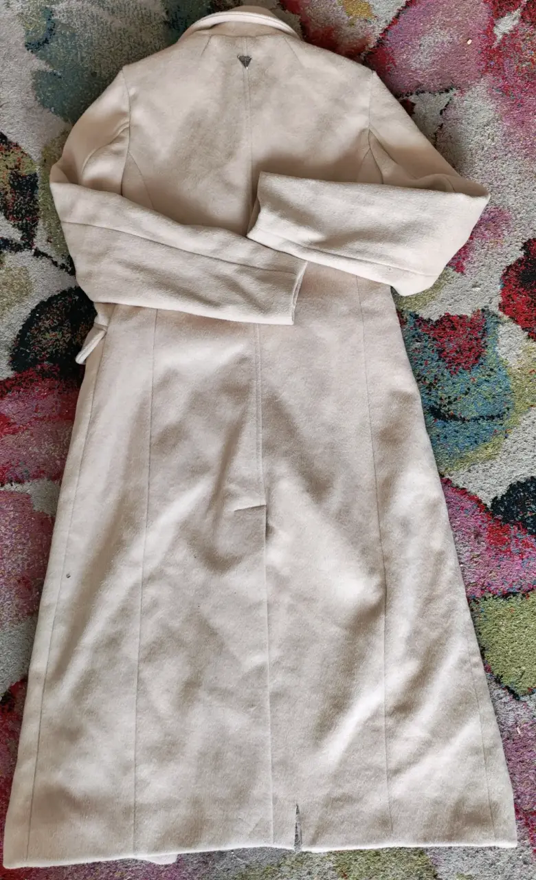 Abrigo largo beige talla s Guess - 1