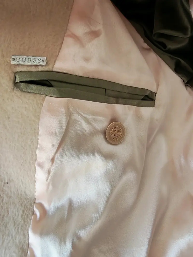 Abrigo largo beige talla s Guess - 4
