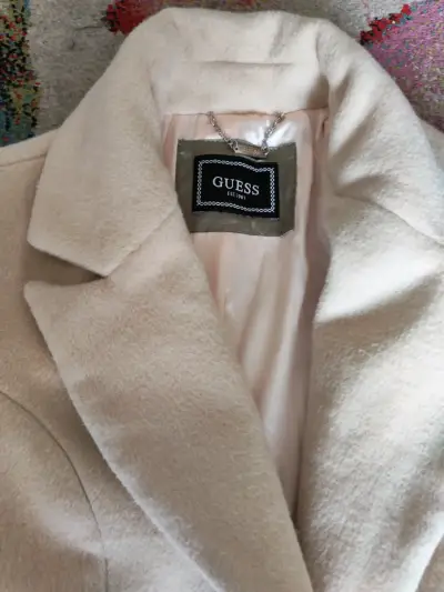 Abrigo largo beige talla s Guess - miniatura 5