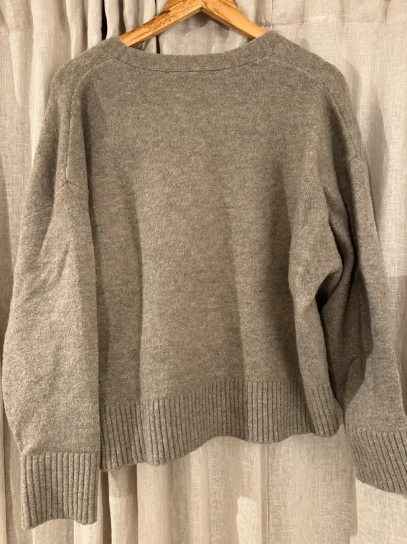 Chaleco con lana Zara beige - 4