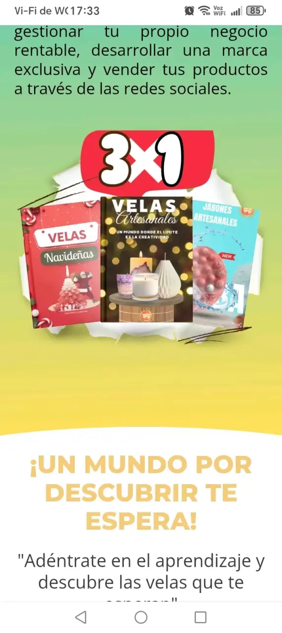 Pack 3 libros de velas y jabones - 1