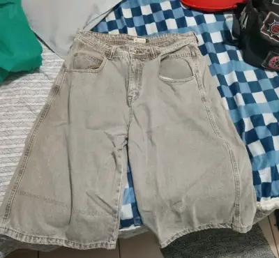 Short  de mezclilla baggy - miniatura 1