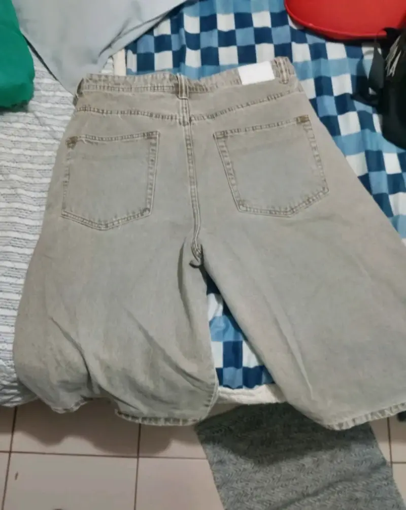 Short  de mezclilla baggy - 2