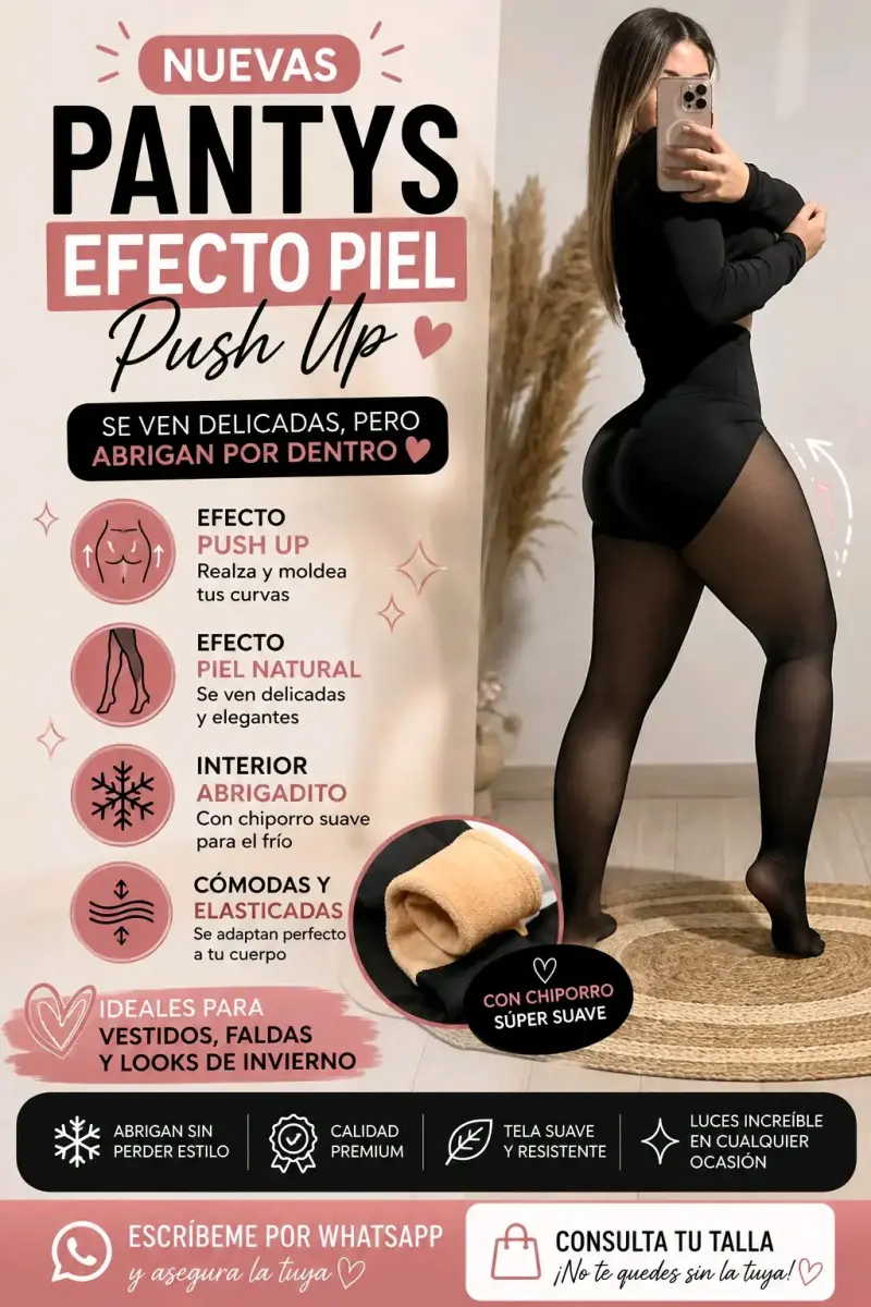 Pantys  efecto piel push up - 3