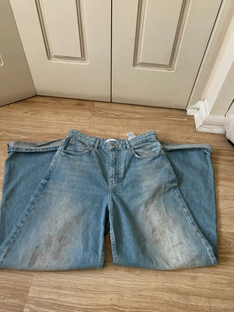 Jeans de mezclilla azul - 1