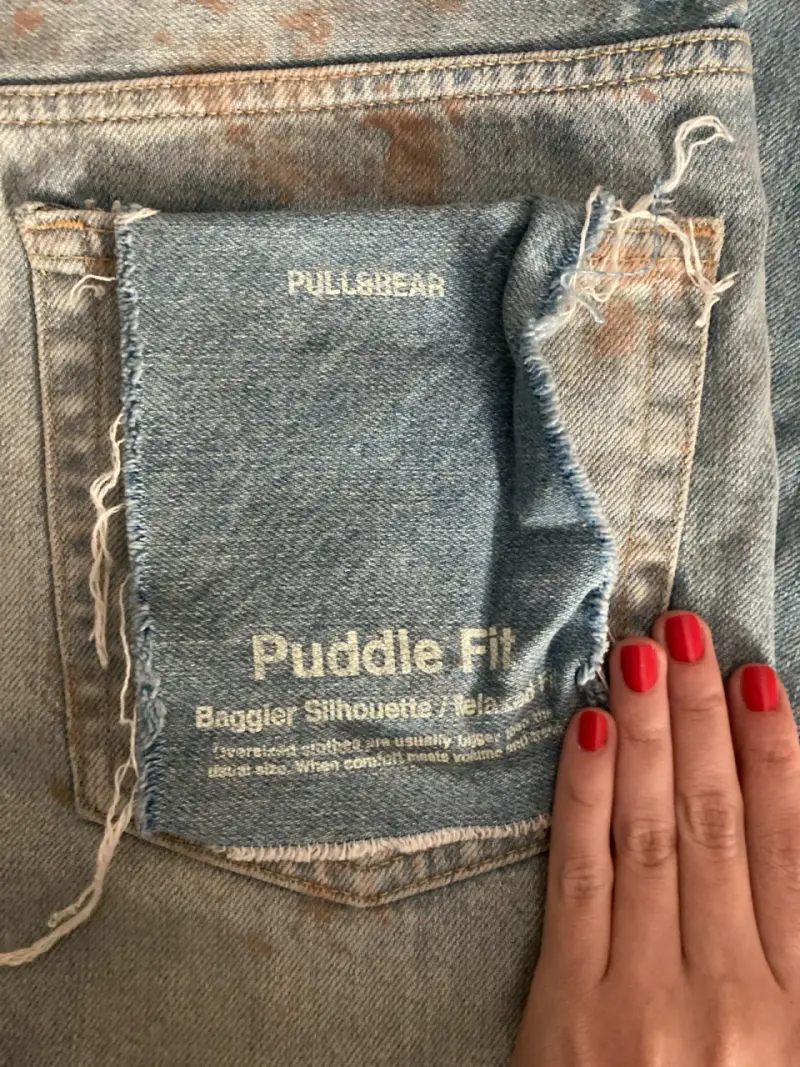 Jeans de mezclilla azul - 3