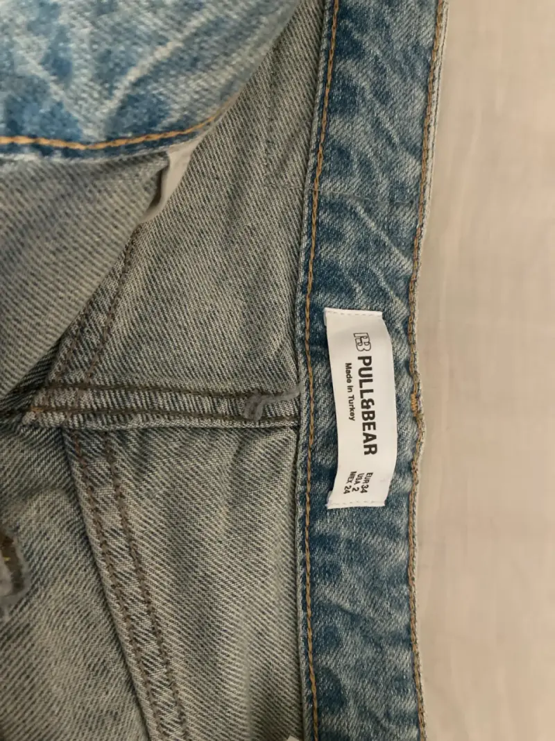Jeans de mezclilla azul - 4