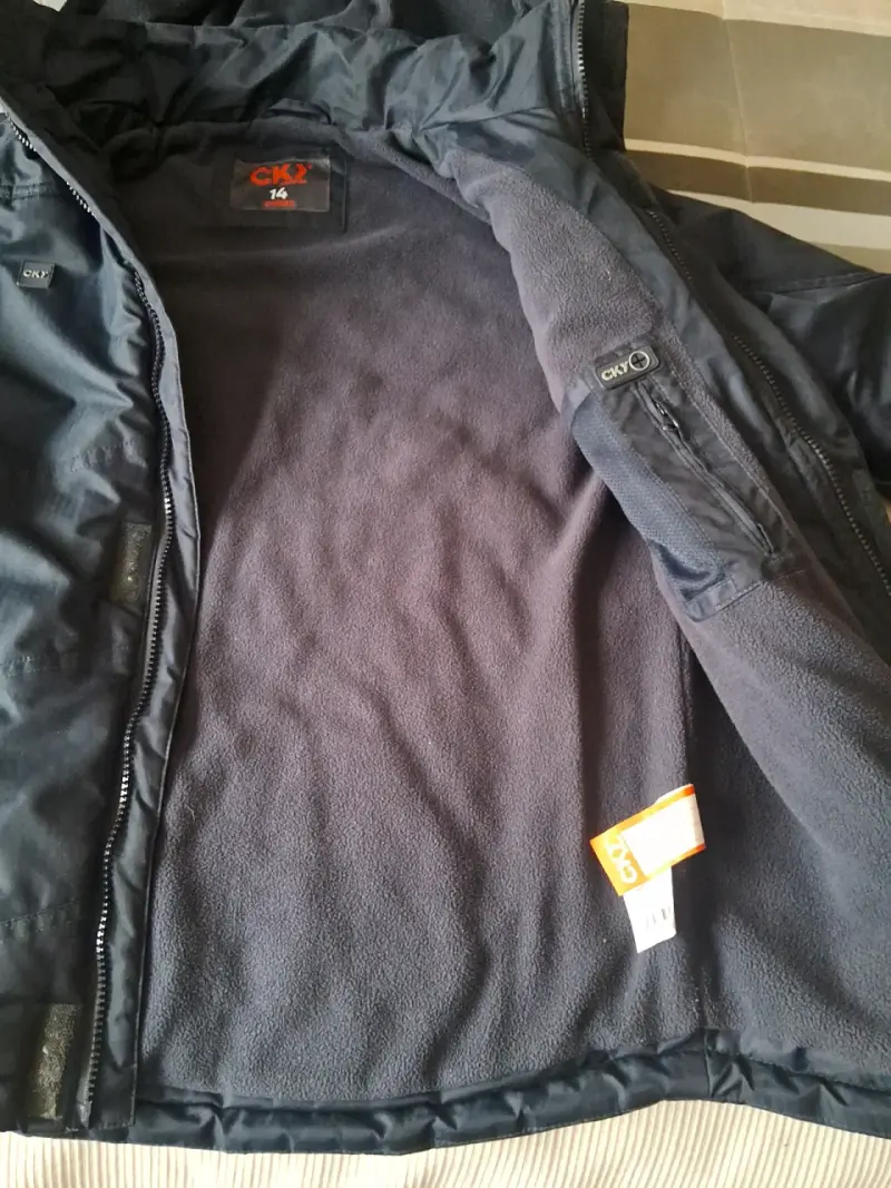 Parka azul con capucha Colloky talla 14 - 5