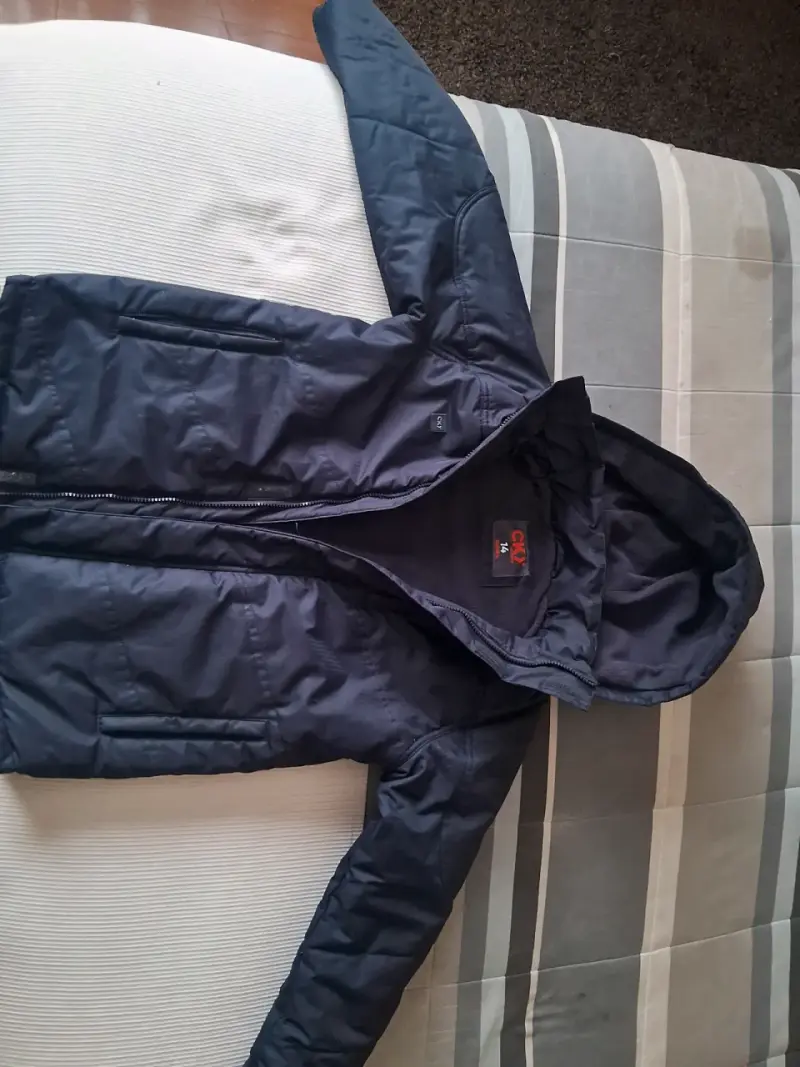 Parka azul con capucha Colloky talla 14 - 6