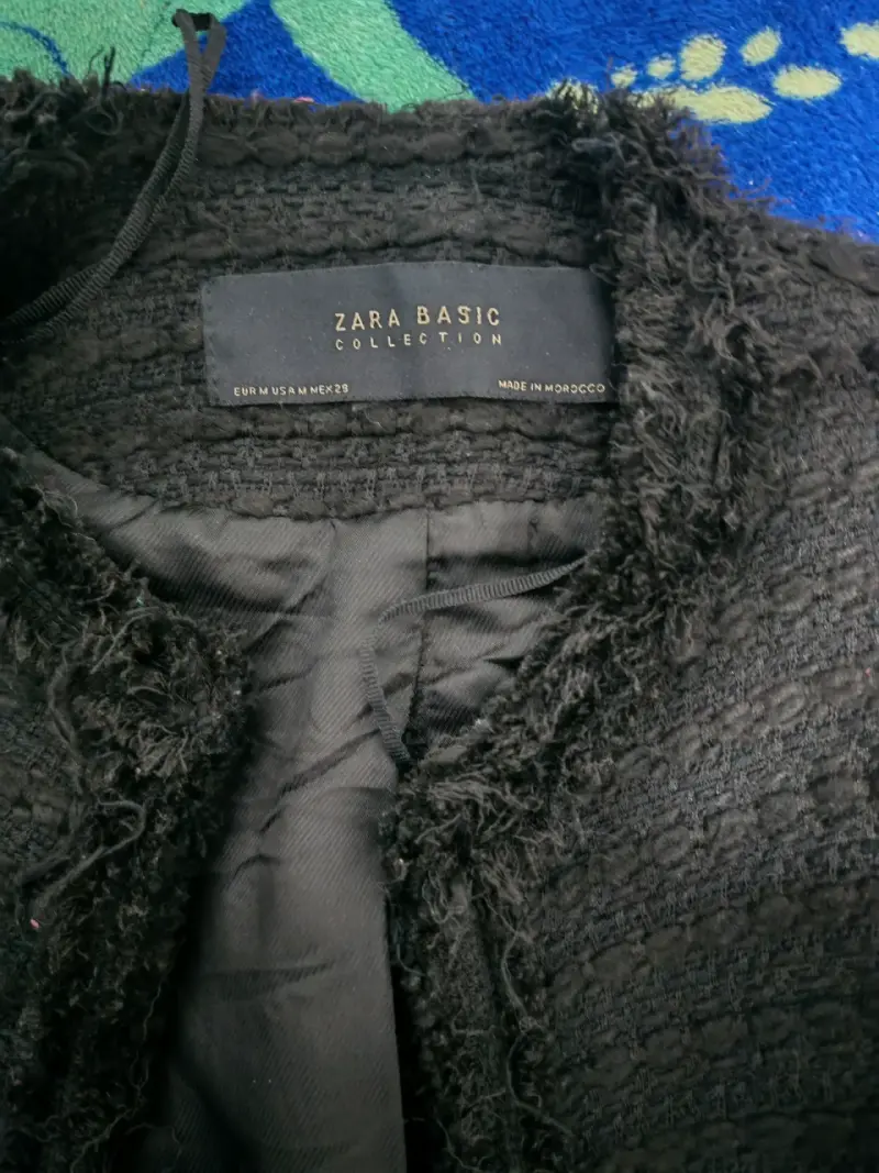 Chaqueta negra Zara Basic xs - 1
