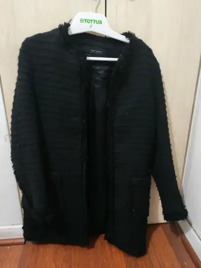Chaqueta negra Zara Basic xs - miniatura 2