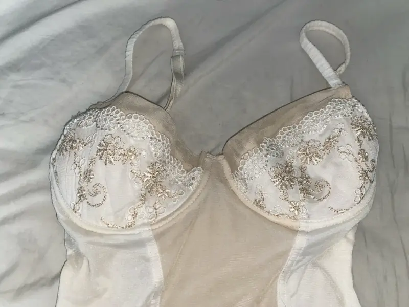 Corset blanco encaje - 2