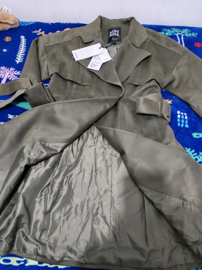 Abrigo verde Vero Moda nuevo - 4