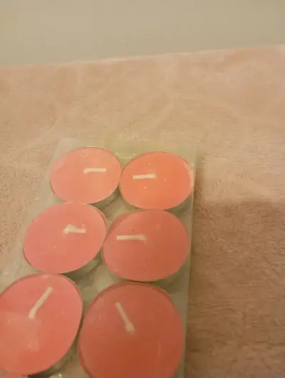 Velas aromáticas rosas - miniatura 1
