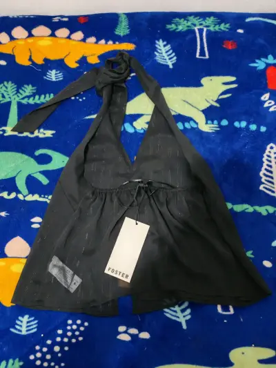Jumpsuit negro elegante - miniatura 2