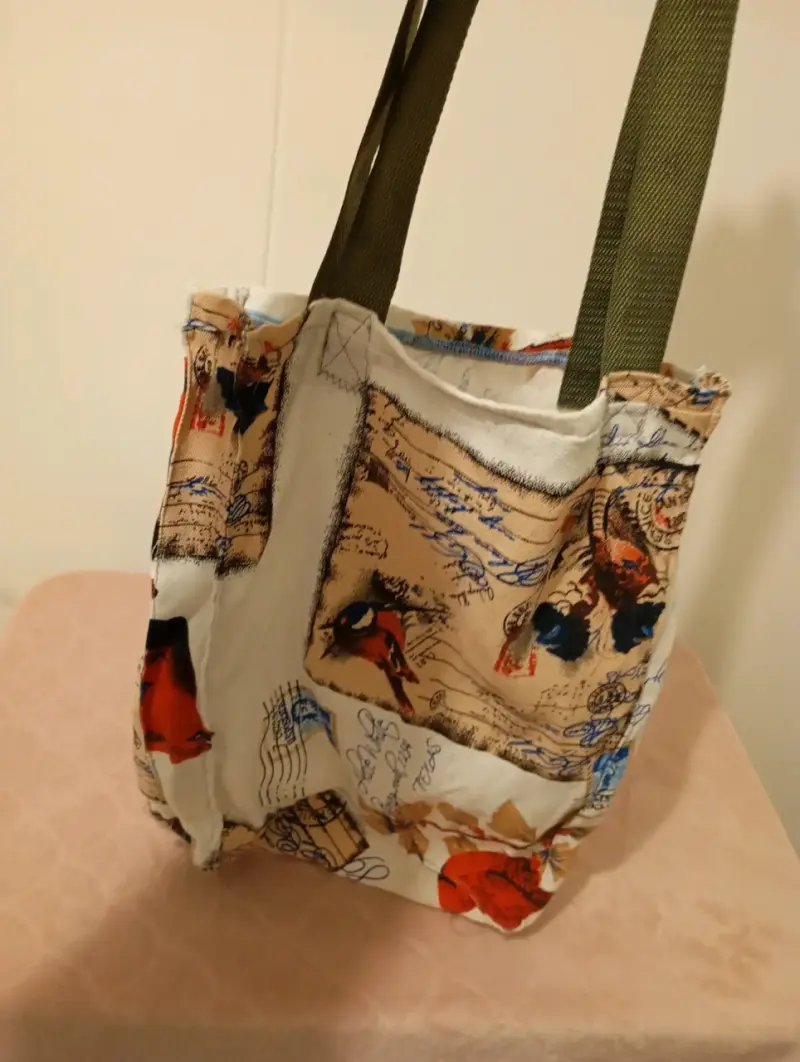 Bolso estampado con pájaros - 2
