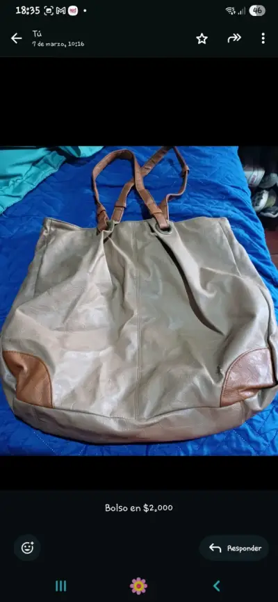 Bolso negro de mujer - miniatura 2