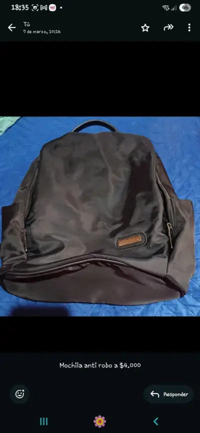 Bolso negro de mujer - miniatura 5
