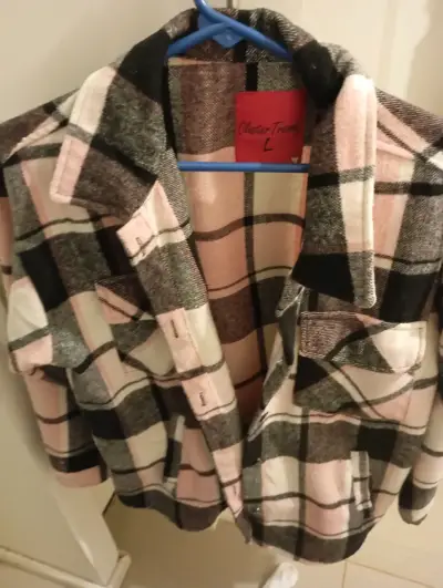 Blazer de lana a cuadros - miniatura 1