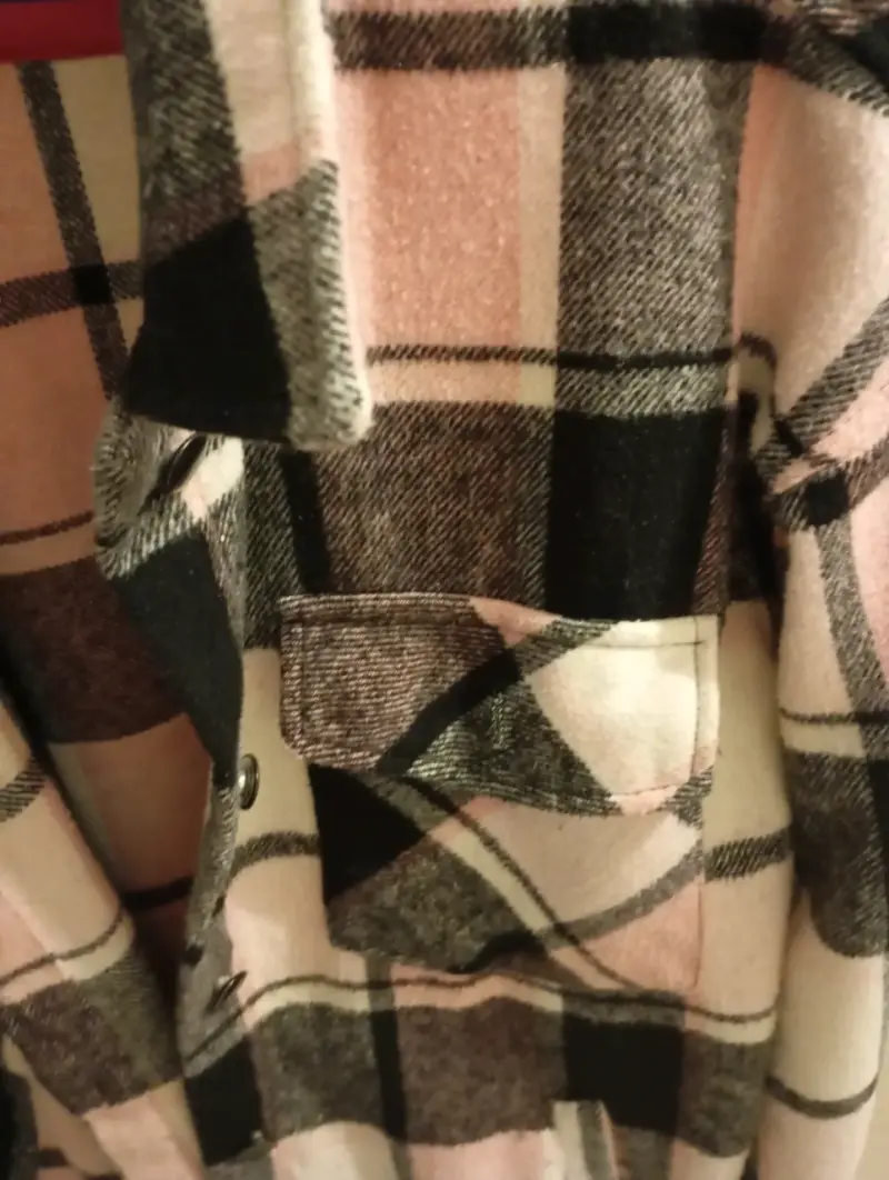 Blazer de lana a cuadros - 2
