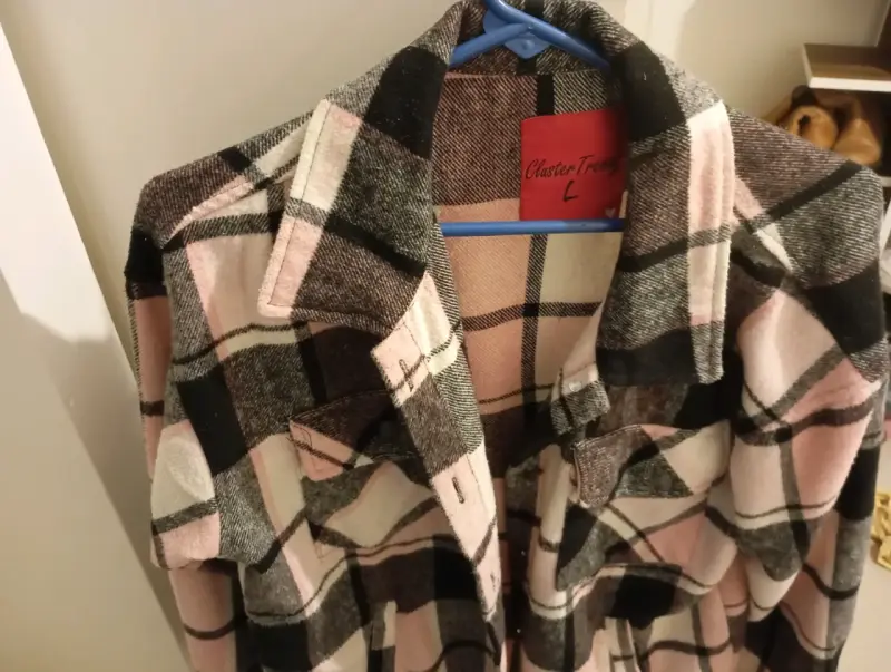 Blazer de lana a cuadros - 3