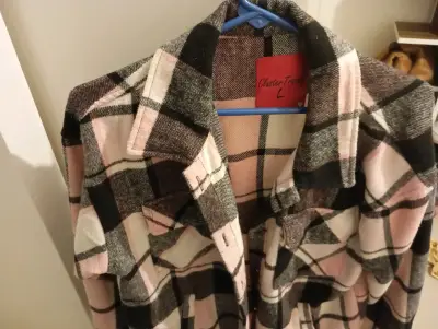Blazer de lana a cuadros - miniatura 3