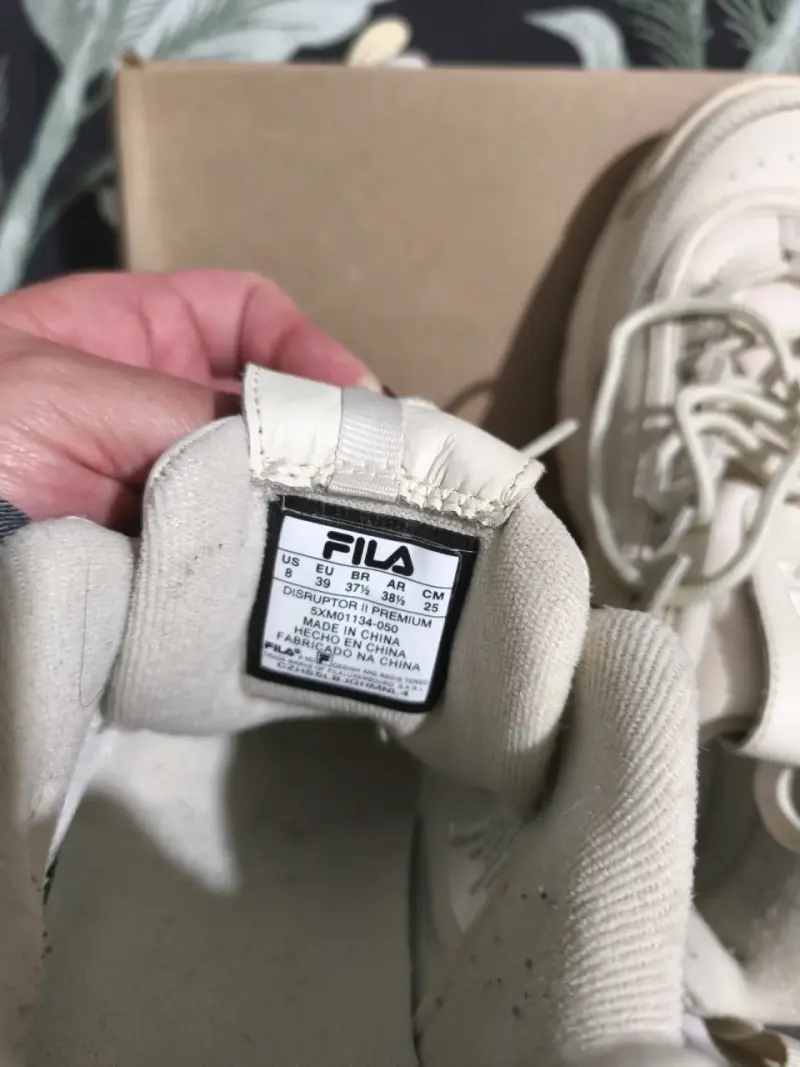 Zapatillas Fila blancas - 4