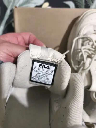 Zapatillas Fila blancas - miniatura 4