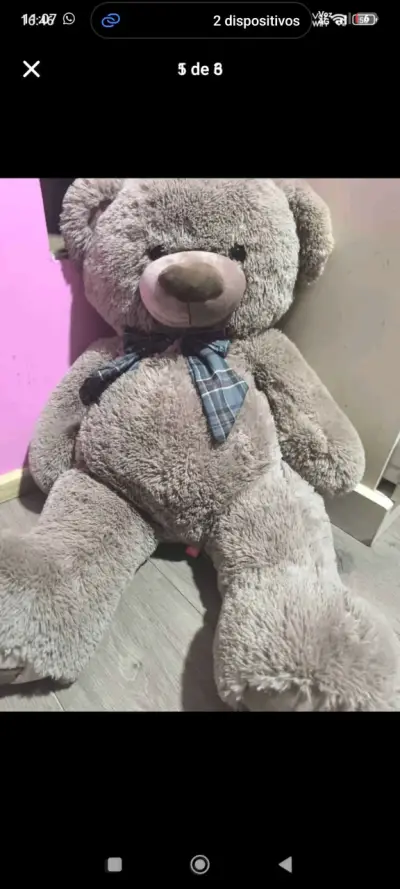 Osito de peluche con corazón - miniatura 3