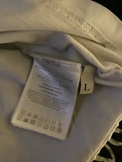 Polera blanca Moncler - miniatura 2