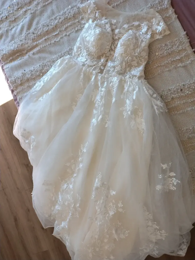 Vestido de novia Nuevo talla L - 4