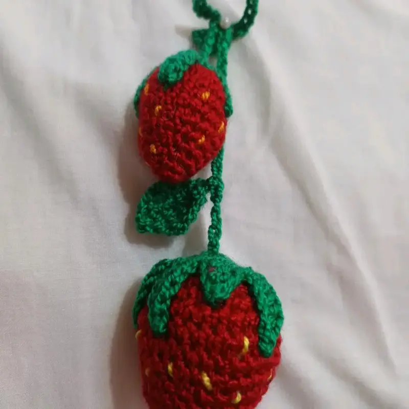 Hermosos llaveritos a crochet - 3