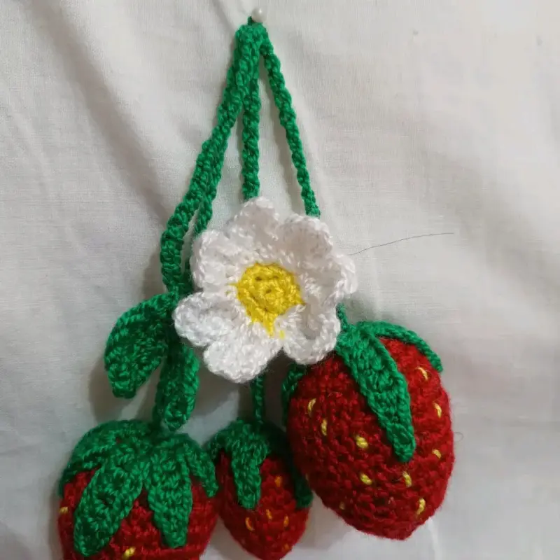Hermosos llaveritos a crochet - 6