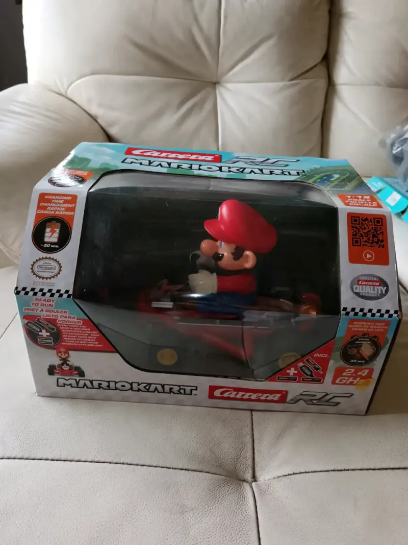 Auto a control remoto Mario Kart - 4