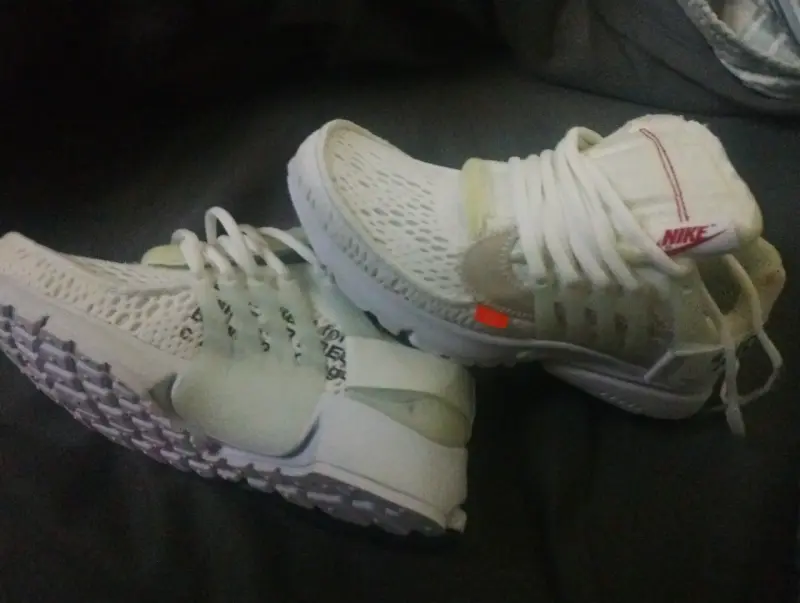 Zapatillas deportivas blancas Nike presto - 2