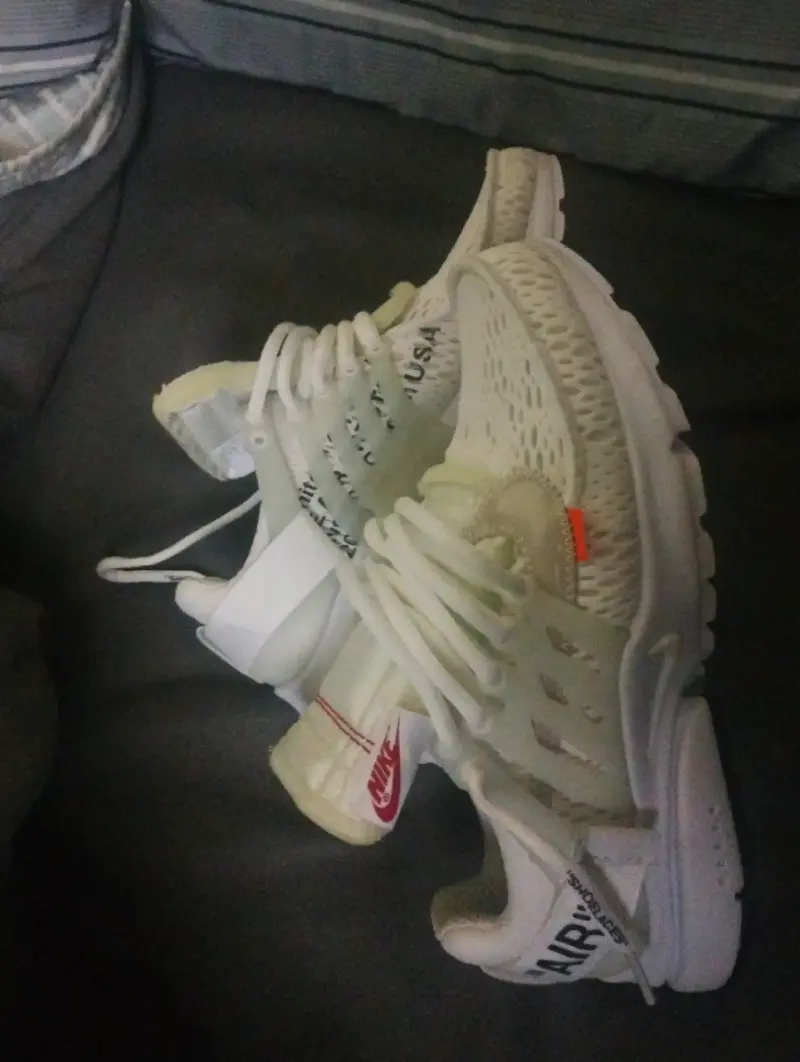 Zapatillas deportivas blancas Nike presto - 5