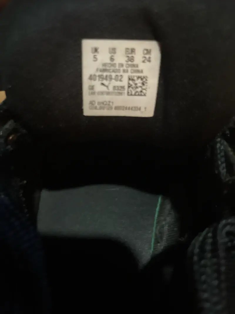 Zapatillas Puma negras usadas - 3