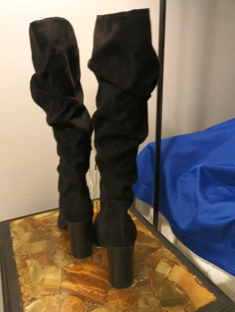 Botas de gamuza negras - 2