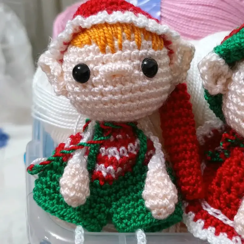 Muñecos tejidos navideños - 3