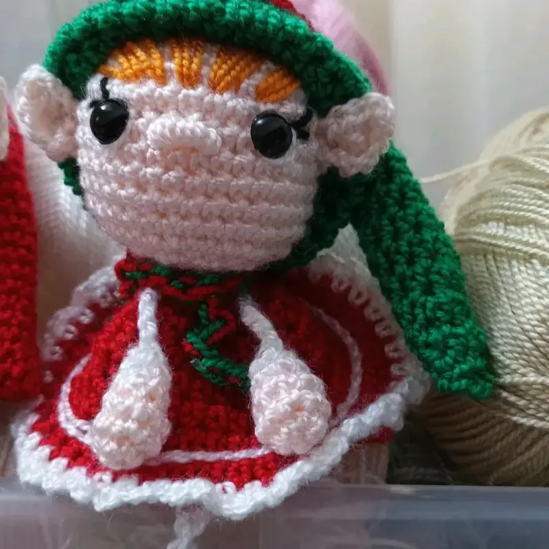 Muñecos tejidos navideños - 4