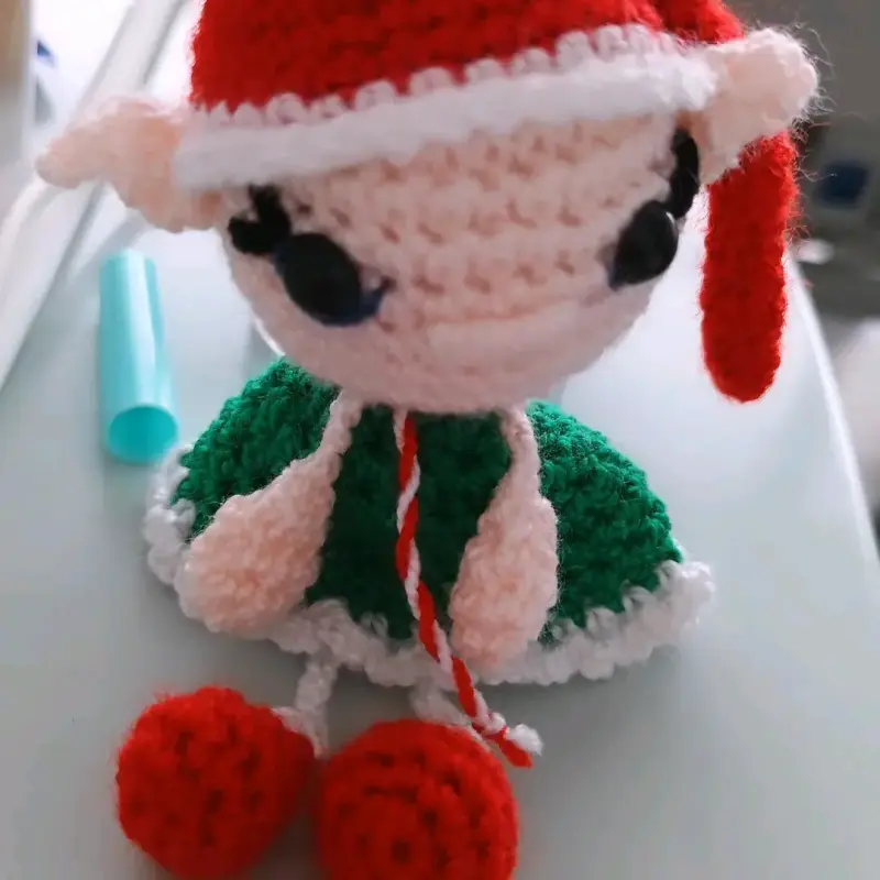 Muñecos tejidos navideños - 6