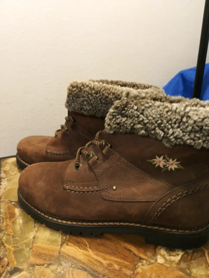 Botas de cuero marrón - 2