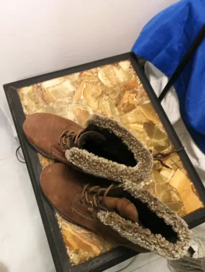 Botas de cuero marrón - miniatura 3