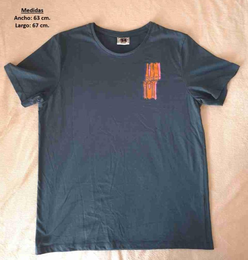 Poleras Red Hot JNS colores azul y verde - 2