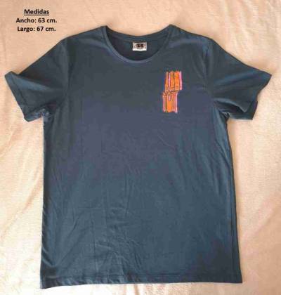 Poleras Red Hot JNS colores azul y verde - miniatura 2