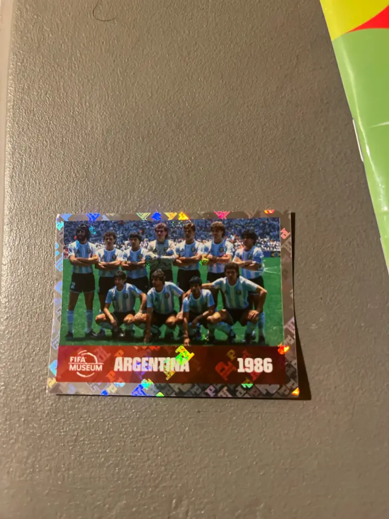 Lámina Argentina Mundial 1986 - 1
