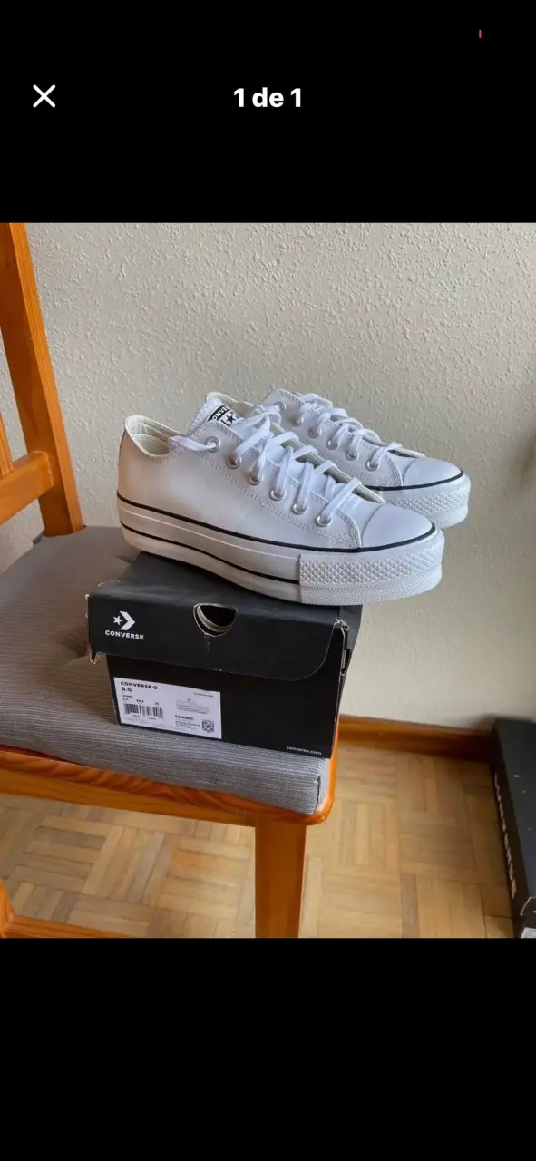 Zapatillas blancas Converse