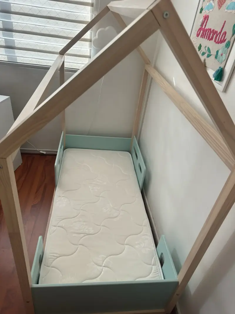 Cama infantil kidscool tipo Montessori de madera - 1