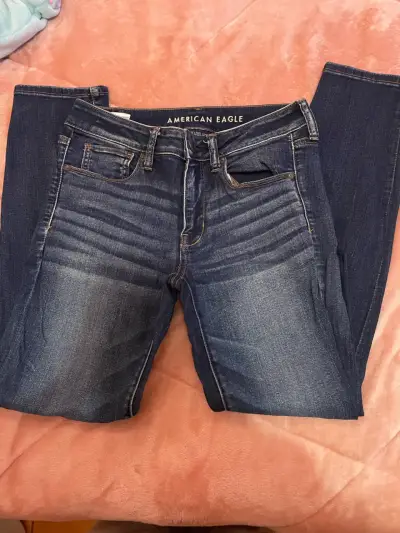 Jeans American Eagle azul oscuro - miniatura 1